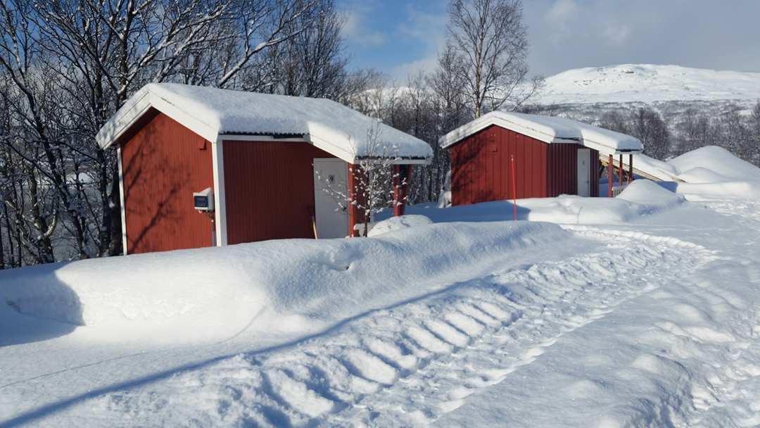 Отель Sandnes Fjord Camping Hytte 3 Valanhamn Экстерьер фото